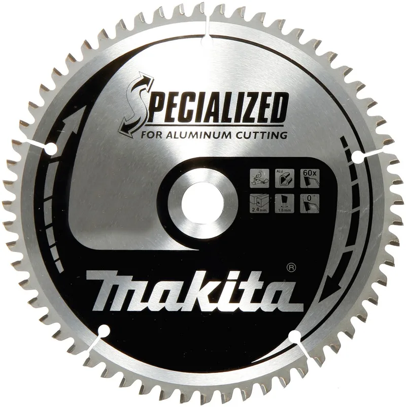 190 x 30 mm 60-tands Cirkelzaagblad Aluminium | Specialized - B-33261 by Makita – product image