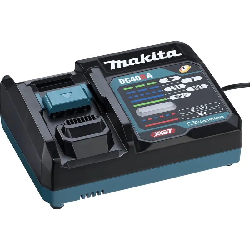 Makita 191E07-8 191E07-8 Snellader Zonder accu van Makita, Blauw, Zwart – productafbeelding 2 van 3