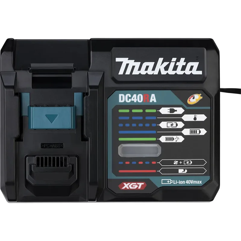 Makita 191E07-8 191E07-8 Snellader Zonder accu van Makita, Blauw, Zwart – productafbeelding 3 van 3