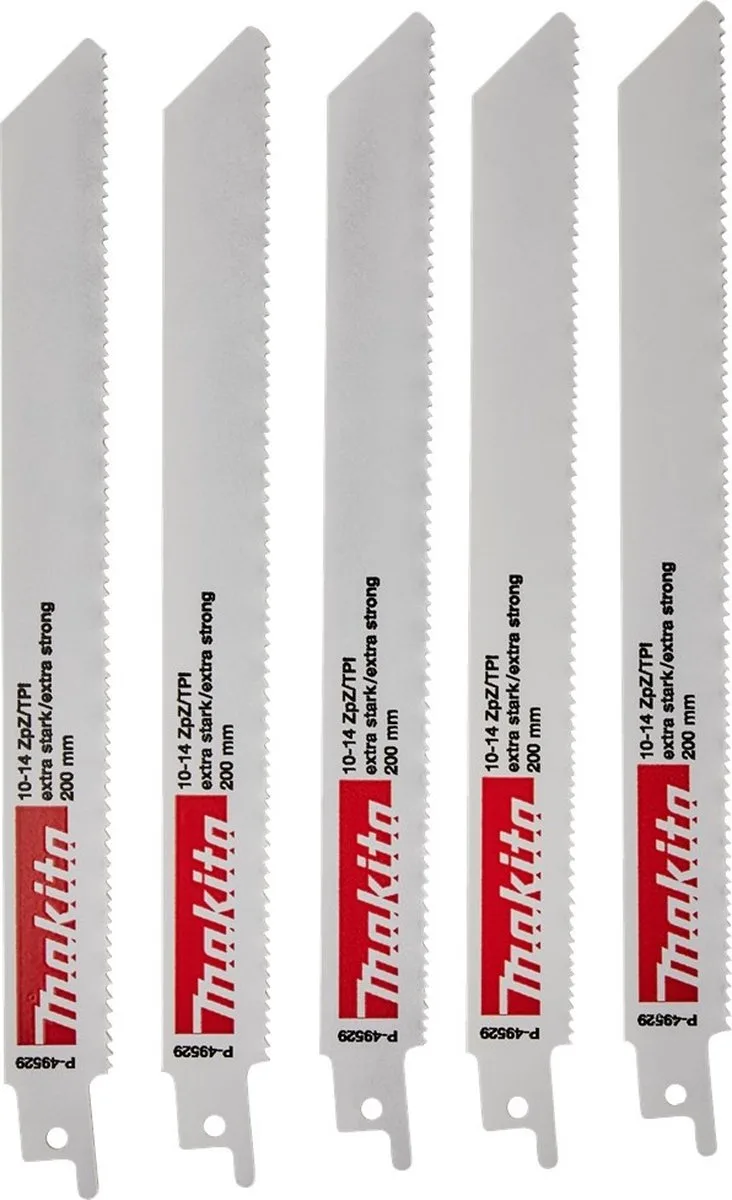 200mm Reciprozaagblad Hout/Staal - P-49529 de Makita – image du produit