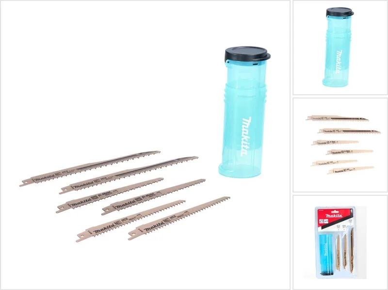 2x Reciprozaagblad assortiment A 152 - 203 mm 12 st. ( 2x B-44432 ) voor hout de Makita – image du produit