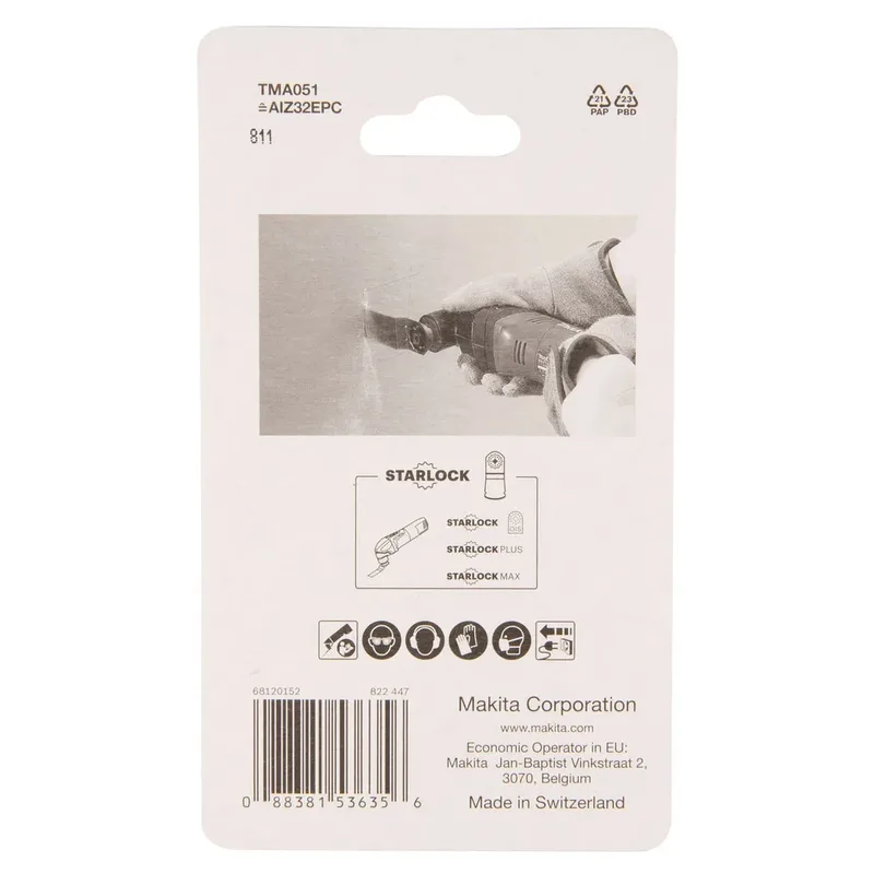 32mm Invalzaagblad hout - TMA051 - B-64858 by Makita – product image 2 of 4