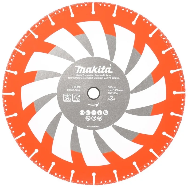 350 x 25,4 x 3,4 mm Diamantschijf Rescue - B-55348 de Makita – image du produit