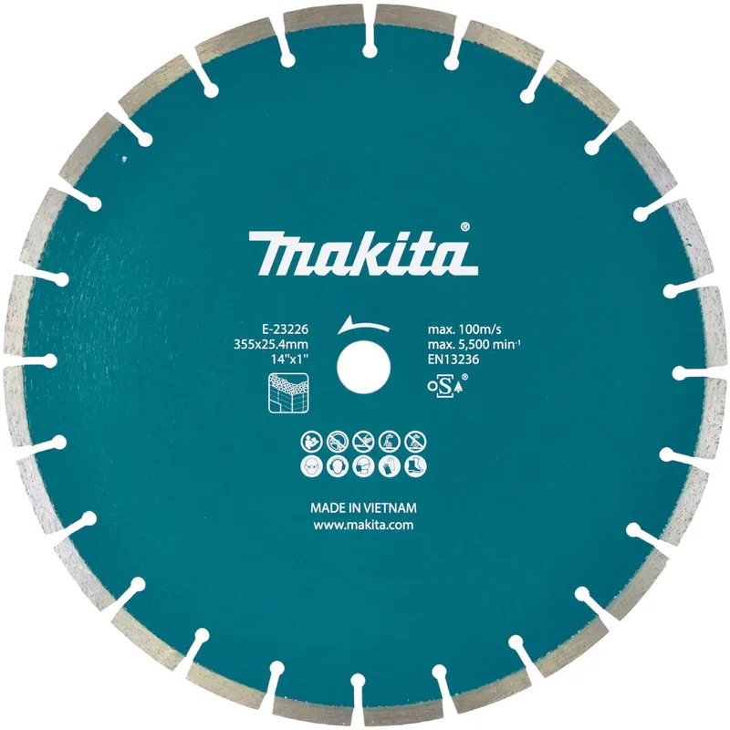355 x 25,4 x 2,8 mm Diamantschijf - E-23226 by Makita – product image