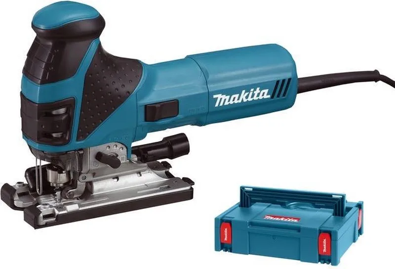 4351 FCTJ pendeldecoupeerzaag 720W + 6-delige zaagbladset + Makpac von Makita – Produktbild