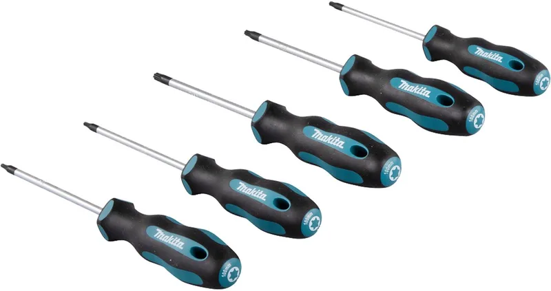 Jeu De Tournevis E-10534 5 Unités de Makita, Argent – image du produit