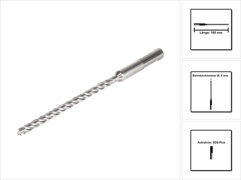SDS+ Bohrer NEMESIS2 6x165 von Makita – Produktbild