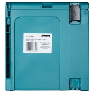 821552-6 Systainer Makpac IV - Mbox nummer 4 - Exclusief gereedschap van Makita, Turqoise – productafbeelding 3 van 4