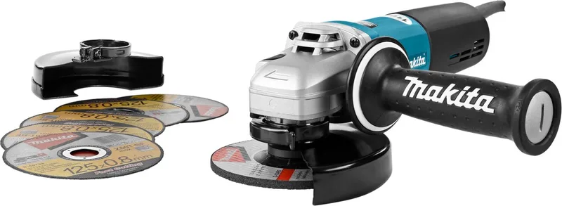 9565HRX1 Haakse Slijper 125mm 1100W de Makita – image du produit