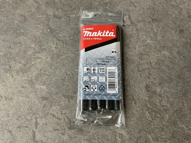 9x125mm Metaalboor - D-38722 de Makita – image du produit