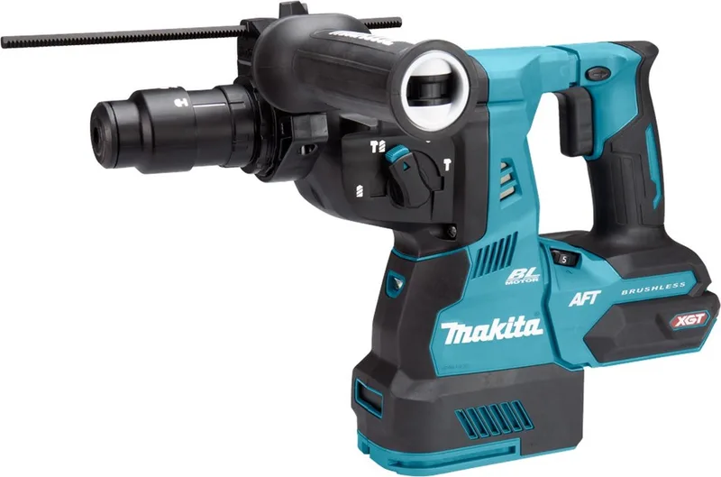 accu combihamer - HR004GZ02 - SDS-Plus - 40V Max - excl. accu en lader - in doos met stofafzuigunit de Makita – image du produit