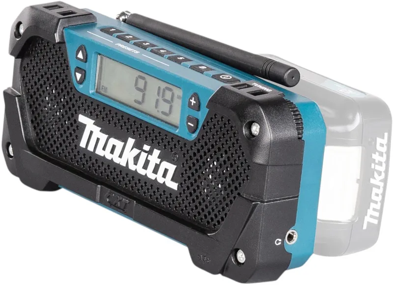 accu radio - MR052 van Makita, Groen – productafbeelding
