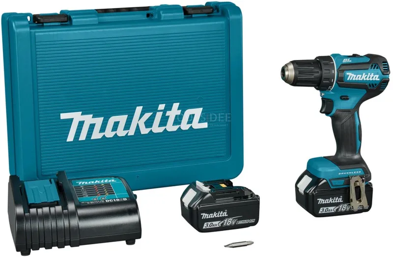 accu schroefboormachine 18 Volt, 3.0 Ah, DDF485SFE by Makita – product image