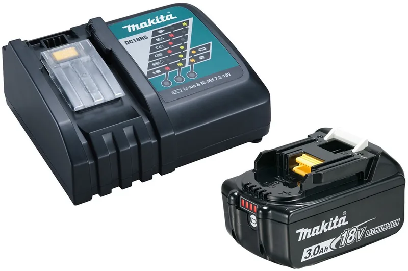 Accu Starterset 18V DC18RC 1x BL1830B - 191A24-4 by Makita – product image