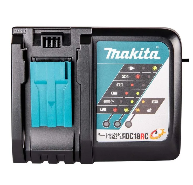 Accu Starterset 18V DC18RC 2xBL1850B - DC18RCPT by Makita – product image 4 of 5