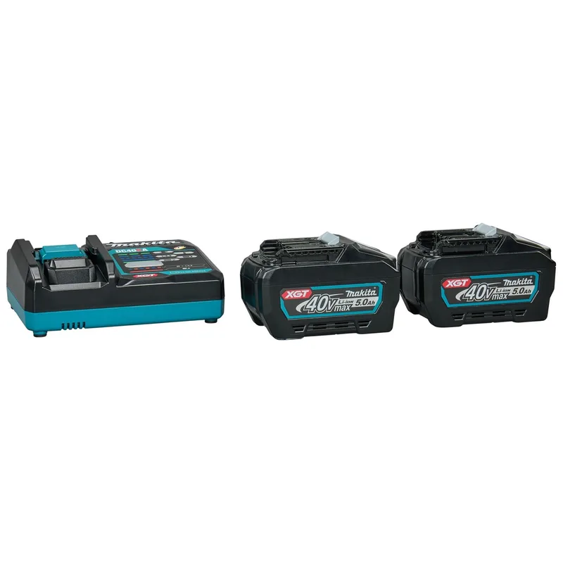 Accu Starterset XGT DC40RA 2x BL4050F - 1911V6-0 by Makita – product image