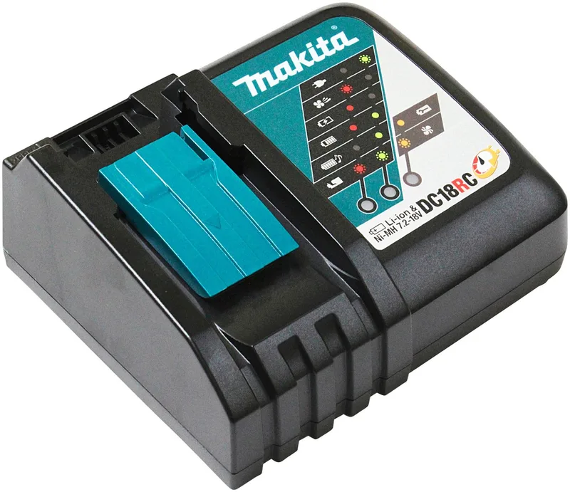 Tournevis électrique Ddf482rfj 18v+2 Bl1830b de Makita, Bleu – image du produit 5 sur 5