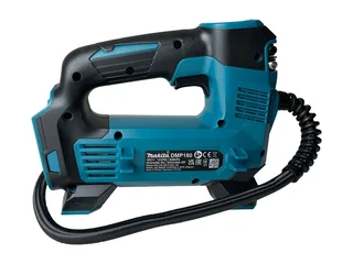 Akku-Handkompressor DMP180, max. 8,3 bar, inkl. 3 Ah Akku und Ladegerät DC18RC in Aufbewahrungstasche de Makita – image du produit 3 sur 5