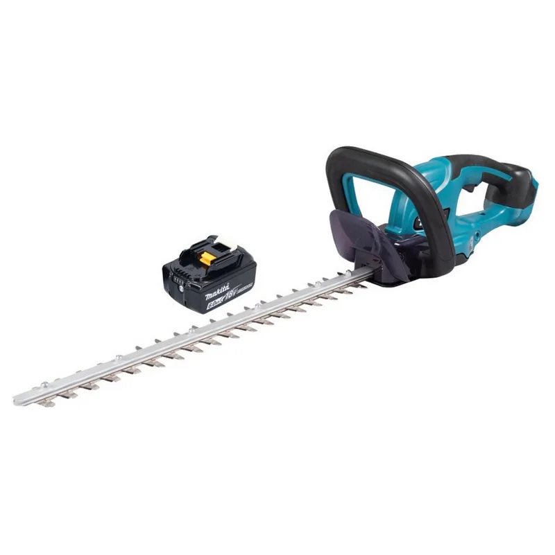 Akku-Heckenschere DUH 507 G 18 V 50 cm + 1x Akku 6,0 Ah - ohne Ladegerät fra Makita – produktbillede 2 af 5