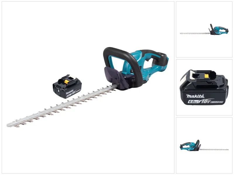 Akku-Heckenschere DUH 507 G 18 V 50 cm + 1x Akku 6,0 Ah - ohne Ladegerät fra Makita – produktbillede 1 af 5