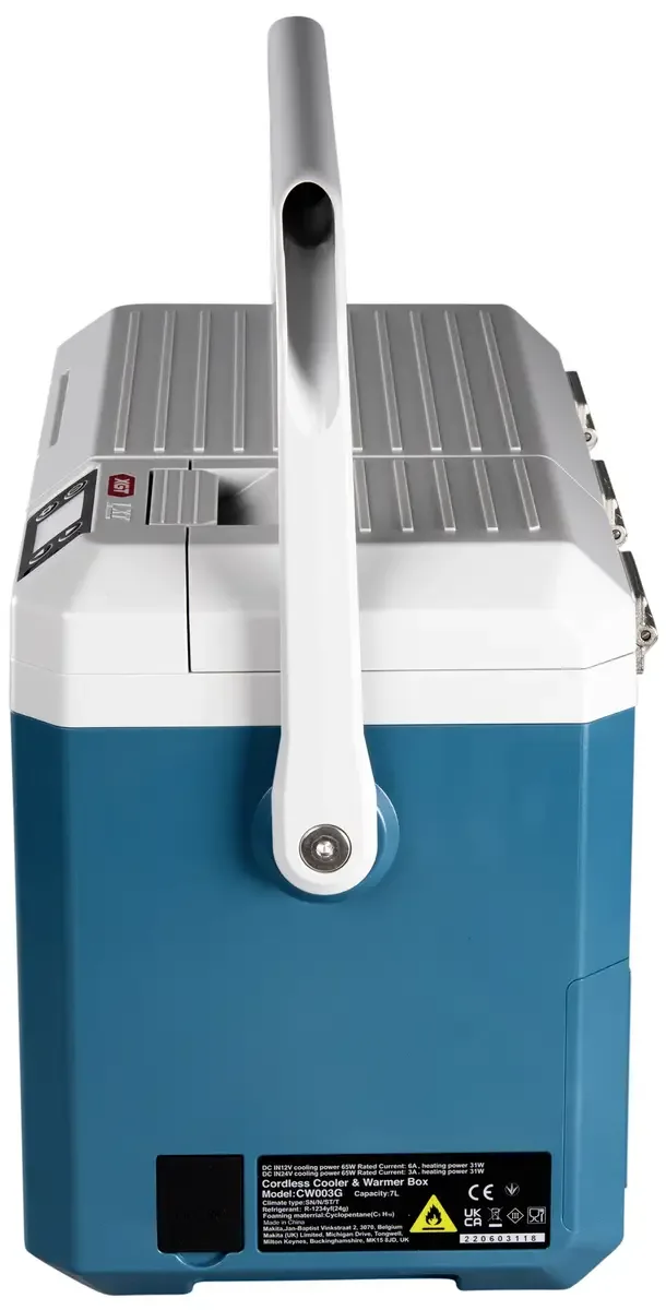 Akku-Kompressor-Kühl- und Wärmebox 40V max. 7 Liter (ohne Akku, ohne Ladegerät) de Makita – image du produit 3 sur 3