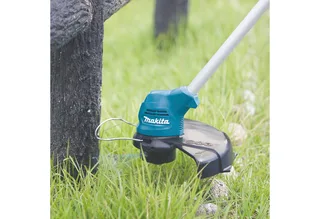 Akku-Rasentrimmer UR100DZ, 26 cm Arbeitsbreite Faden, 12V LXT, ohne Akku und Ladegerät de Makita, Bleu – image du produit 2 sur 3