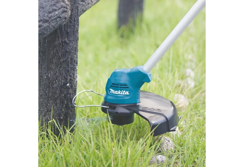 Akku-Rasentrimmer UR100DZ, 26 cm Arbeitsbreite Faden, 12V LXT, ohne Akku und Ladegerät de Makita, Bleu – image du produit 2 sur 3
