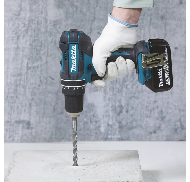Dhp482rfx9 Elektrisk Skruetrækker fra Makita, Blå – produktbillede 2 af 5