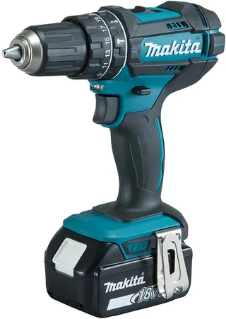Dhp482rfx9 Elektrisk Skruetrækker fra Makita, Blå – produktbillede 3 af 5