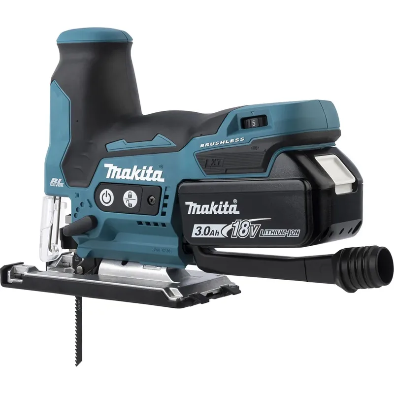 Akku-Stichsäge DJV185RF1J Akku-Pendelhubstichsäge by Makita, Blue, Black – product image 5 of 6