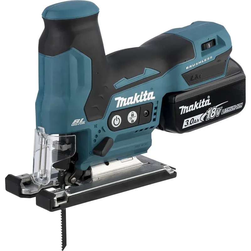 Akku-Stichsäge DJV185RF1J Akku-Pendelhubstichsäge by Makita, Blue, Black – product image 3 of 6