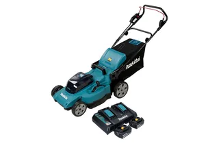 DLM480PT2 Accu Grasmaaier 48cm 2x18V 5.0Ah van Makita – productafbeelding 1 van 3