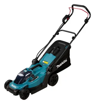 Akkurasenmäher »DLM330RM«, 33 cm Schnittbreite, mit Akku und Ladegerät,18V, 33 cm, 30 l van Makita, Blauw – productafbeelding 1 van 6