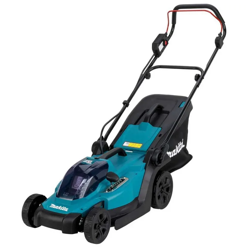 Akkurasenmäher »DLM330RM«, 33 cm Schnittbreite, mit Akku und Ladegerät,18V, 33 cm, 30 l van Makita, Blauw – productafbeelding 2 van 6
