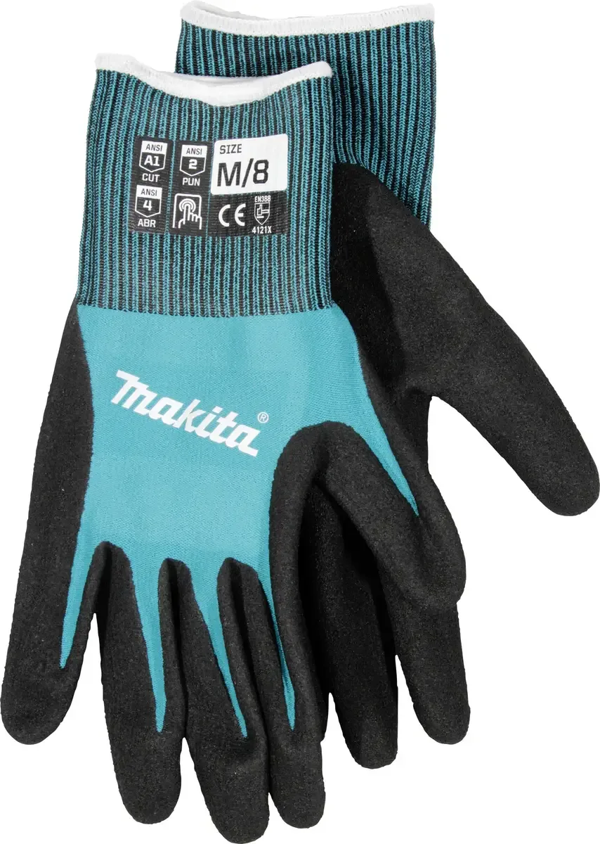 Arbeitshandschuhe Nitril Gr.8(M) P-84682 Werkhandschoen Maat (handschoen): M, 8 1 stuk(s) van Makita – productafbeelding
