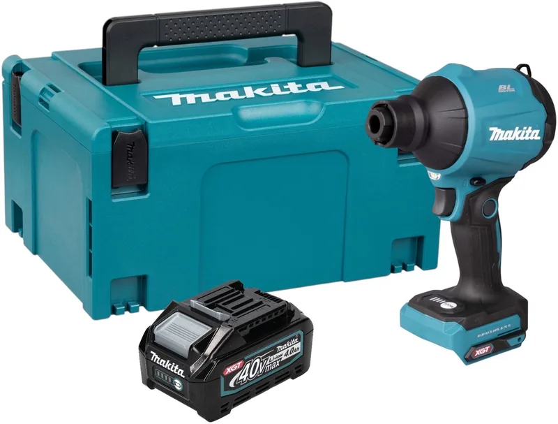 AS 001 GM101 accublazer 40 V max. borstelloos + 1x accu 4,0 Ah + Makpac - zonder oplader de Makita – image du produit