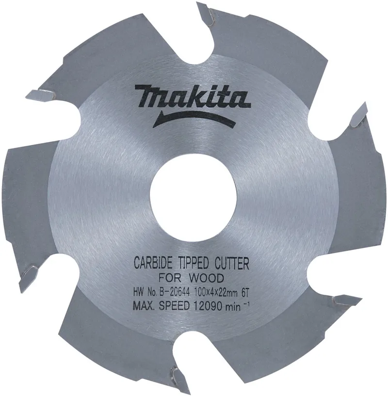 B-20644 Lamellenfrees HM 100x4,0 6T van Makita – productafbeelding 1 van 3