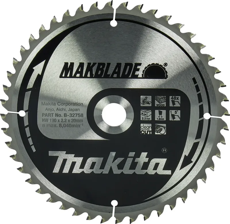 B-32758 Kreissägeblatt 1 St. de Makita – image du produit