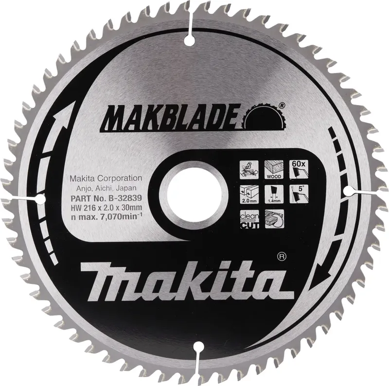 B-32839 B-32839 Kreissägeblatt 1 St. von Makita – Produktbild