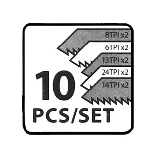Stichsägeblatt Stichsägeblätter Sortiment A, für Holz und Metall von Makita – Produktbild 3 von 5