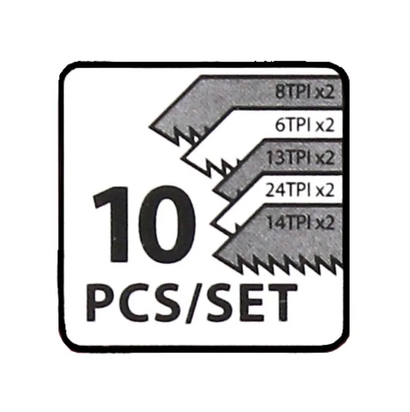 Stichsägeblatt Stichsägeblätter Sortiment A, für Holz und Metall von Makita – Produktbild 3 von 5