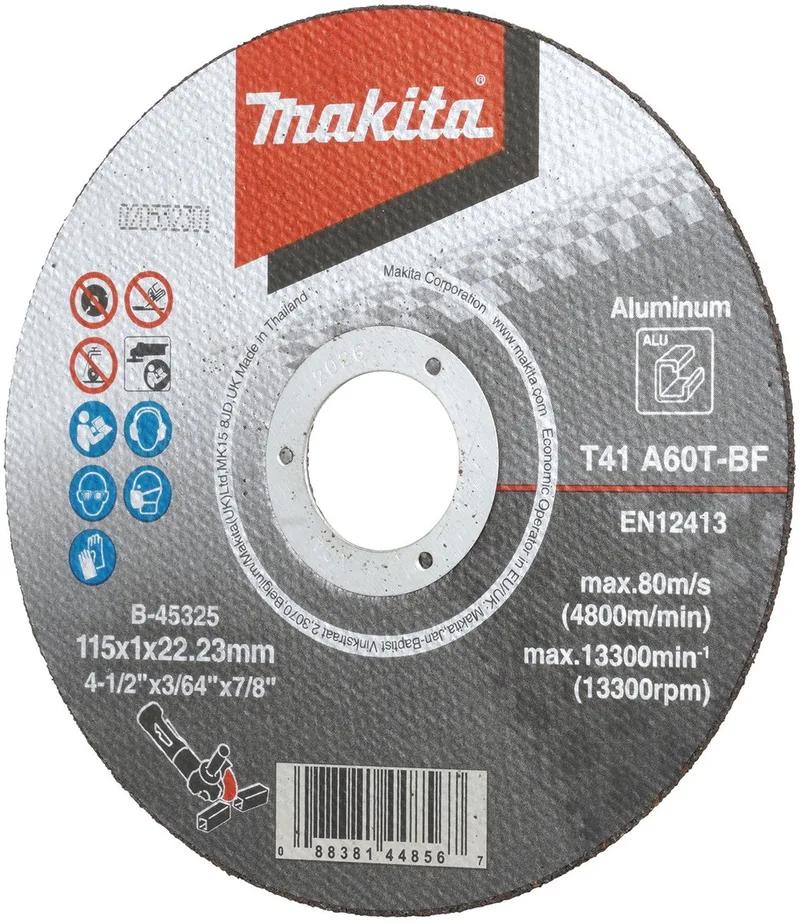 B-45325 B-45325 Disque à tronçonner 115 mm 1 pc(s) de Makita – image du produit