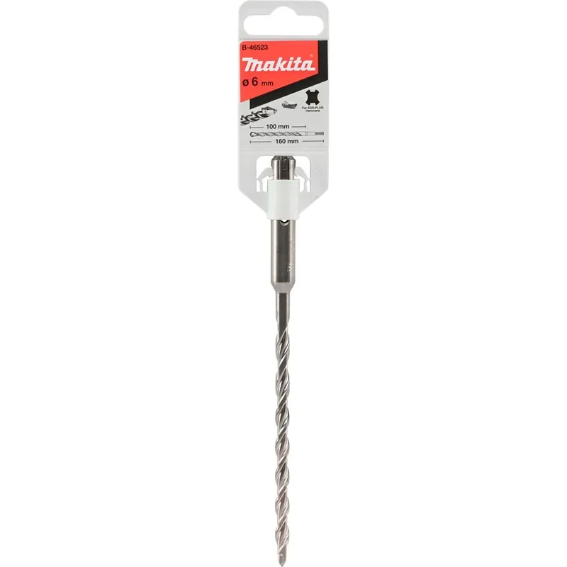 B-46523 SDS-Plus Betonboor - 2 snijvlakken - 6 x 100 x 160mm van Makita – productafbeelding 2 van 2