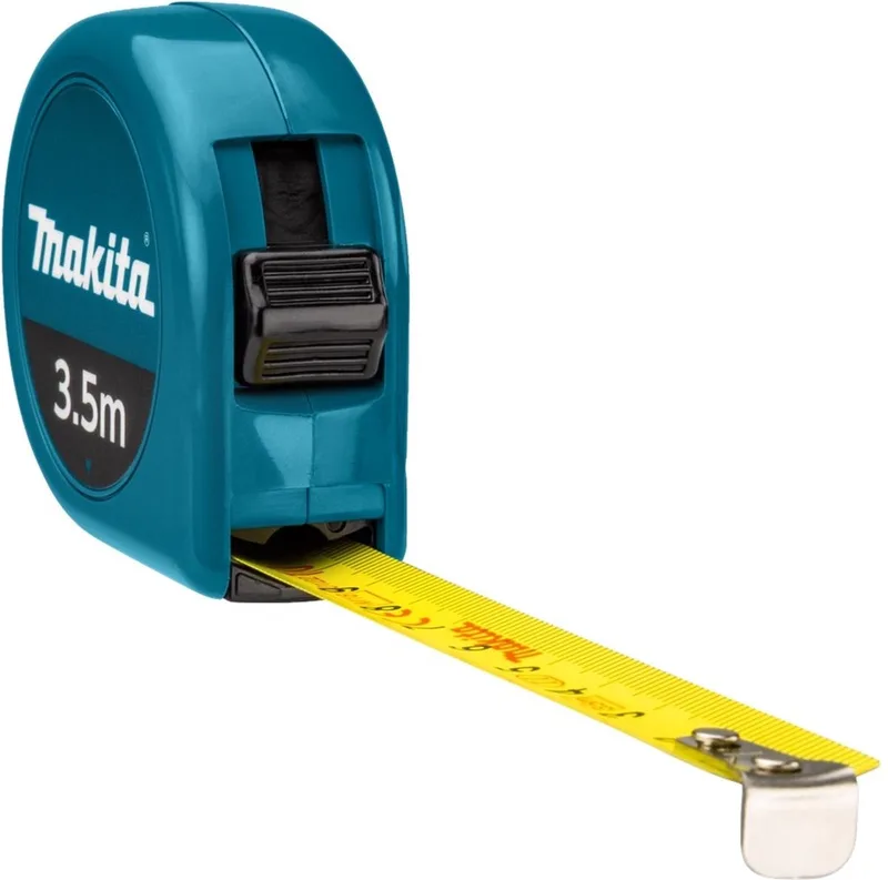 B-57130 Rolmaat 3.5 Meter van Makita, Waterblauw – productafbeelding