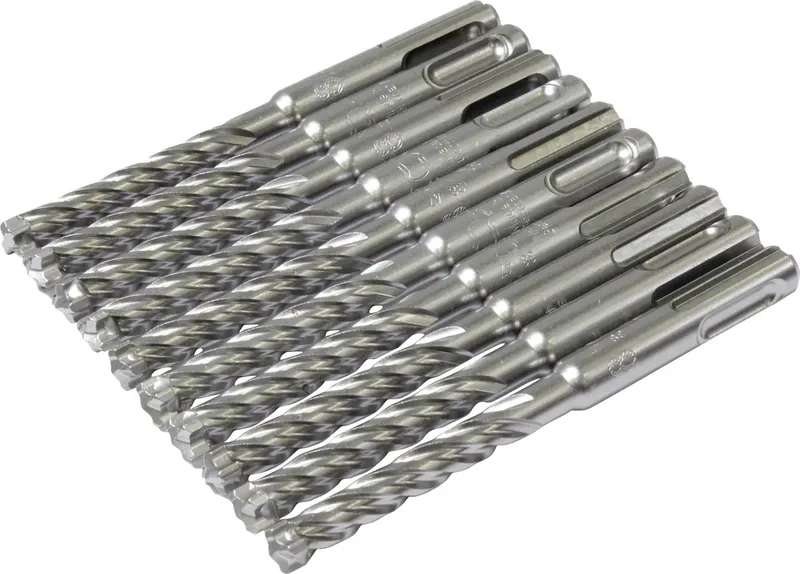 B-63367 carbure Jeu de forets spiralés pour pierre 8 mm Longueur totale 115 mm SDS-Plus 10 pc(s) de Makita – image du produit