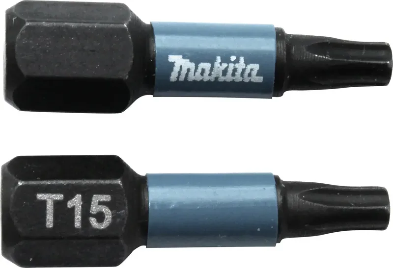 B-63666 TX-Bit Antrieb: 1/4 (6.3 mm) Abtrieb: T-Profil TX 15 25 mm de Makita – image du produit