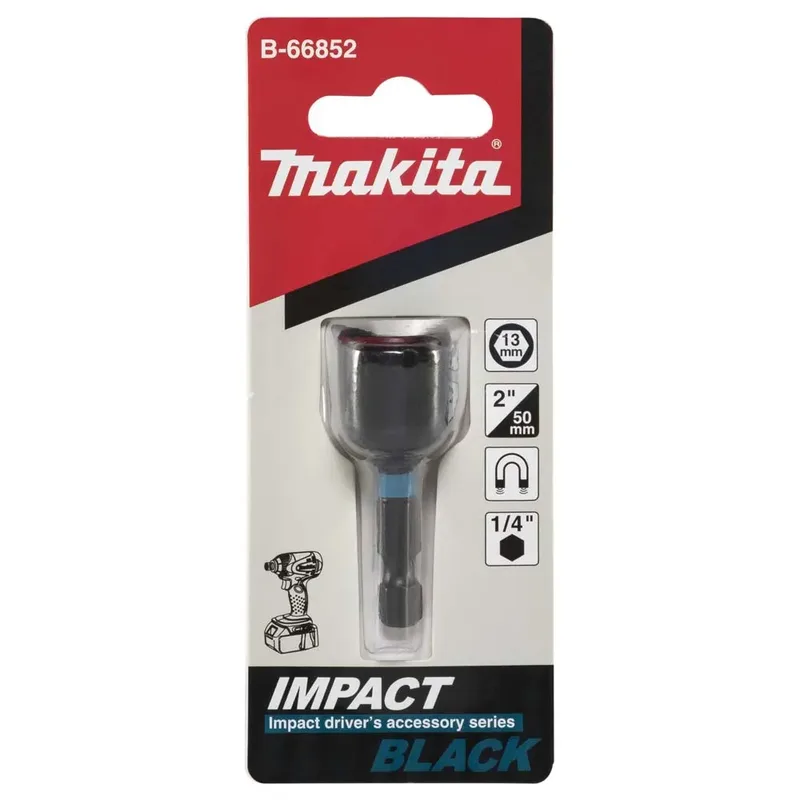 B-66852 B-66852 Steckschlüsseleinsatz 13 mm 13 mm 1/4 de Makita – image du produit 2 sur 2