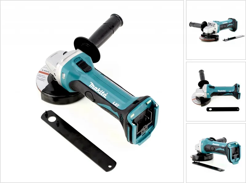 BGA 452 Z 18 V Li-ion 115 mm accu haakse slijper - Solo fra Makita – produktbillede