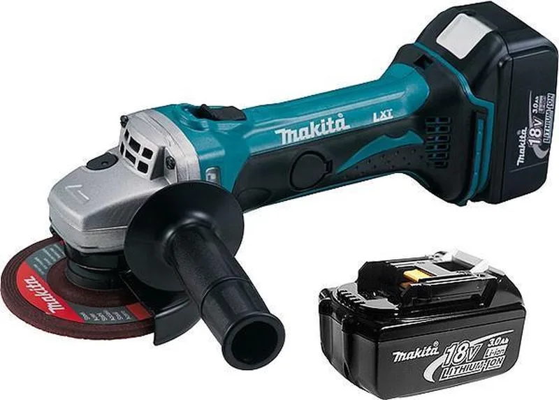 BGA452RFJ 18V Li-Ion accu haakse slijper set (2x 3.0Ah accu) in Mbox - 115mm von Makita – Produktbild