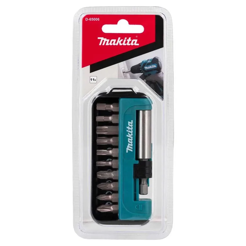 Bit-set 11-delig - D-65006 van Makita – productafbeelding 2 van 3